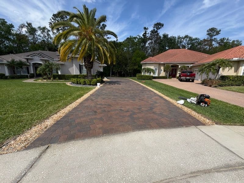 Gallery photos for Driveway Paver Cleaning at Magnolia Plantation: Image #1