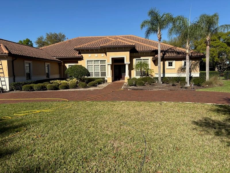 House Transformation with Roof Cleaning in Sanford, FL image